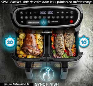 Airfryer Duronic et sa fonction Sync Finish