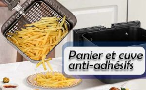 Panier et cuve anti-adhésifs sur Joy de la marque AIGOSTAR