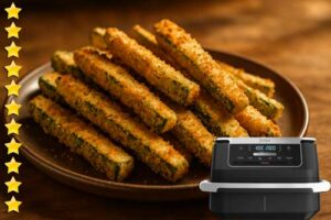 Frites de courgettes : recette maison à l'airfryer !