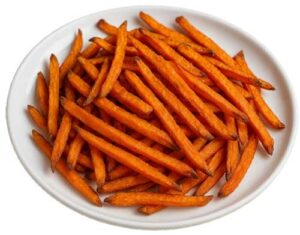 Une recette originale : des patates douces délicieusement croustillantes.