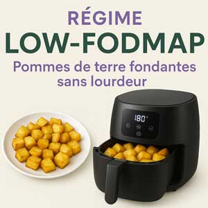 Régime LOW-FODMAP grâce à l'airfryer familial