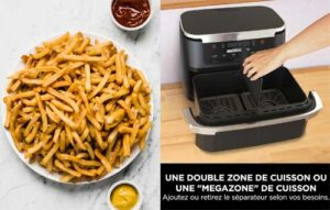 Mon test en famille du nouvel air fryer FlexDrawer de la marque Ninja...